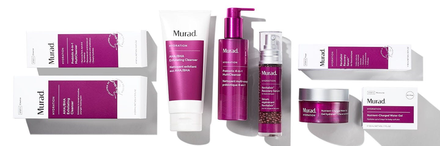Dr Howard Murad is a world-renowned dermatologist, a visionary who modernised skin science by pioneering the use of Alpha Hydroxy Acids (AHAs) in topical skincare. He understood their power to repair dry, ageing and sun-damaged skin through exfoliation.

These facials are tailored to individuals and their specific skin concerns to deliver results. Comprehensive, customized and cutting-edge facials. Your skin concerns will guide the therapist to select the best products to suit your skin needs

Courses are available and recommended please speak to your Skin Specialist when attending your consultation or treatment session